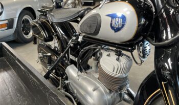 NSU 200 LUX M/Sidevogn full