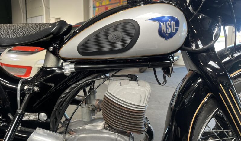 NSU 200 LUX M/Sidevogn full