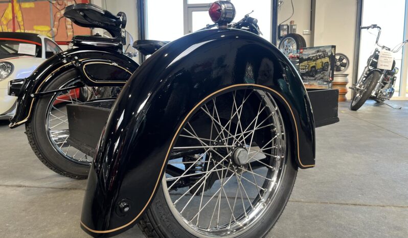 NSU 200 LUX M/Sidevogn full