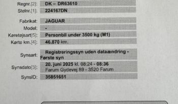 Jaguar Mk II 3,8 l full