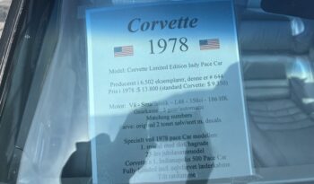 Chevrolet Corvette C3 V8 Stingray Targa full