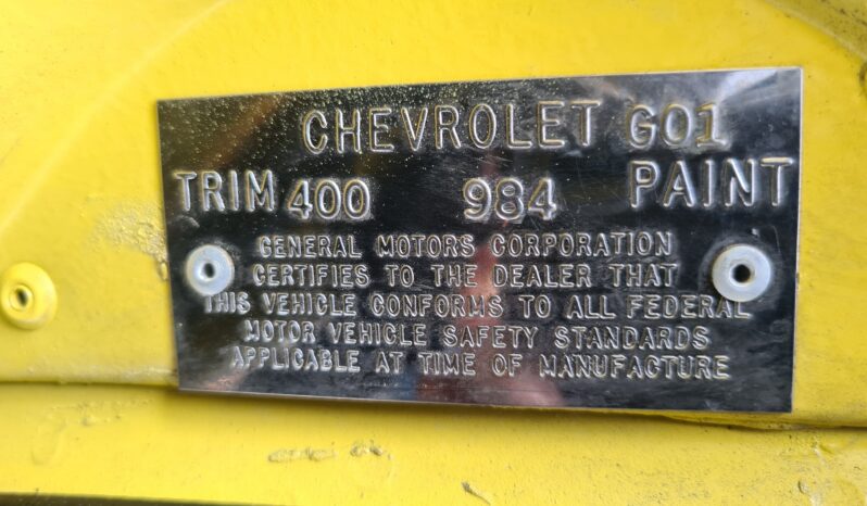 Chevrolet Corvette 350 Cui V8 350 Hk full
