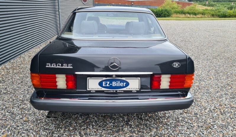 Mercedes-Benz S-Klasse (W126) 560 SE full