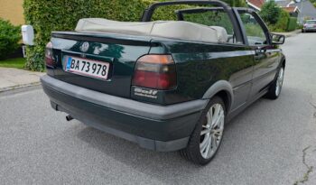 VW Golf 2,0 Cabriolet full