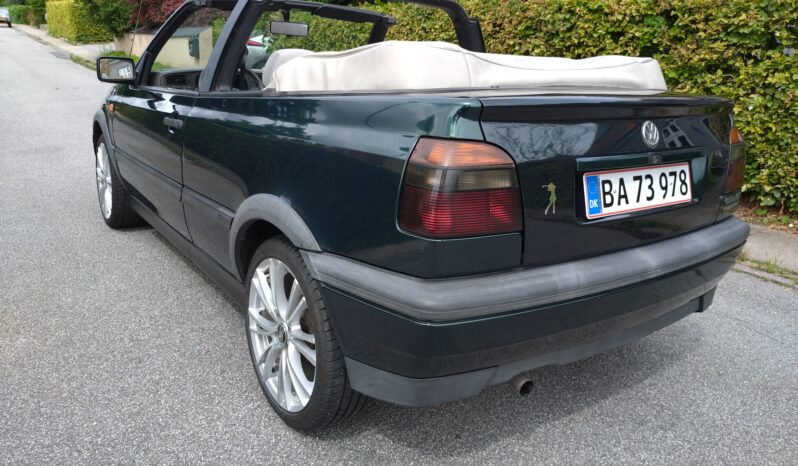 VW Golf 2,0 Cabriolet full