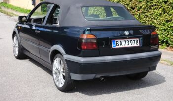 VW Golf 2,0 Cabriolet full