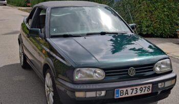 VW Golf 2,0 Cabriolet full