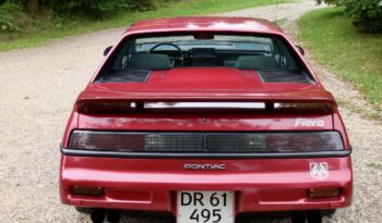 Pontiac Fiero Fiero 2,8 GT V6 full