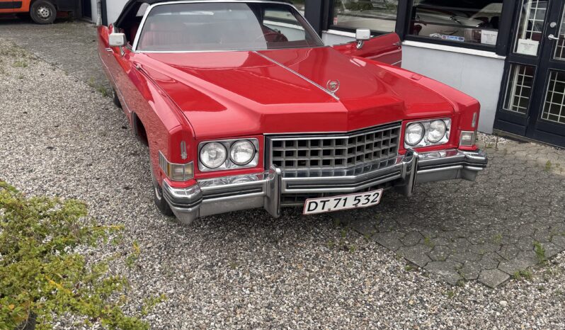 Cadillac Eldorado Cabriolet 1973 full