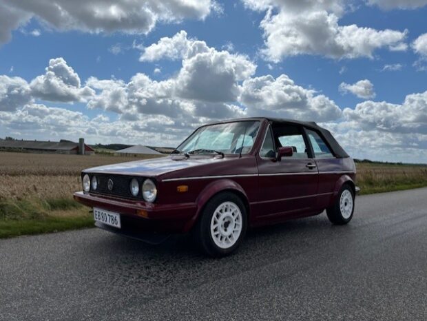 VW Golf cabriolet full