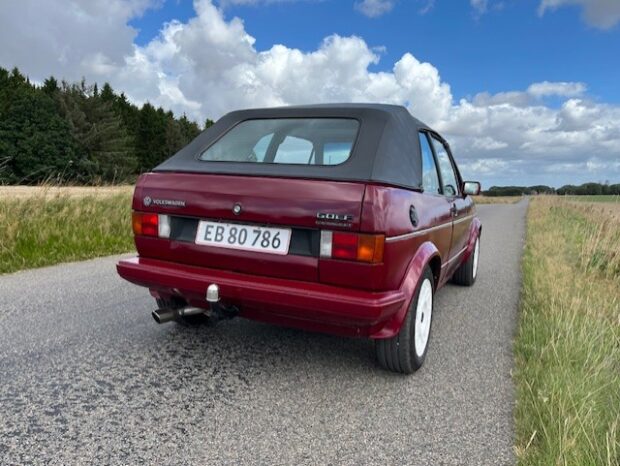 VW Golf cabriolet full