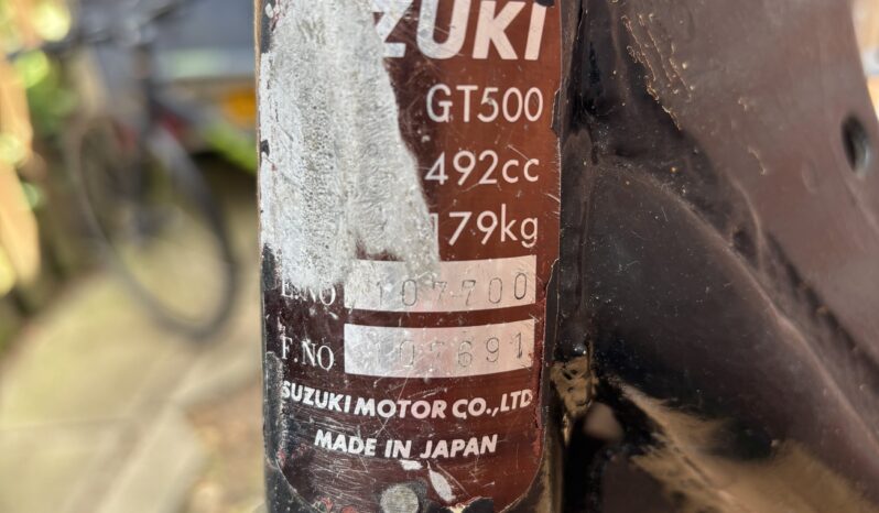Suzuki GT500 full