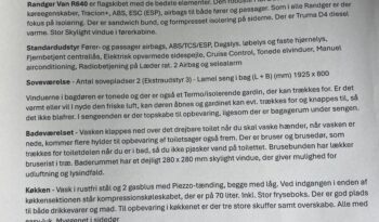 Fiat Øvrige Randger Camper Van R640 full