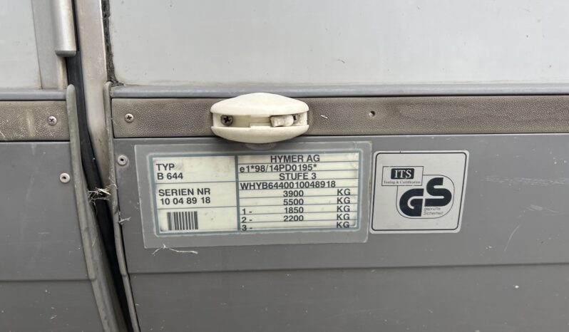 Fiat Øvrige Ducato Hymer Mobil B 644 full