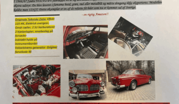 Volvo Amazon 1,8 123 GT full