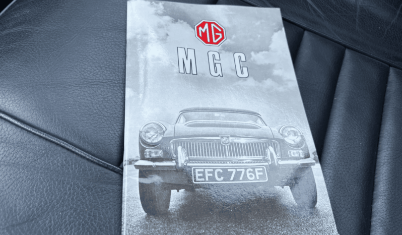 MG MGC 2,9 GT Coupe full