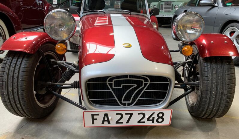 Caterham Seven 1,6 40 års Jubilæumsmodel kun 29600 km fra ny full