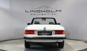 BMW 3-serie E30 320i 2,0 Cabriolet 2d full