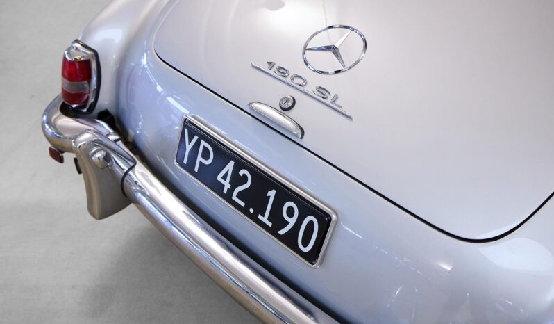 Mercedes-Benz 190 SL (W121) cabriolet full