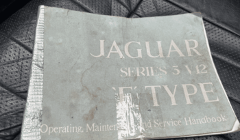 Jaguar E-Type 5,3 roadster full