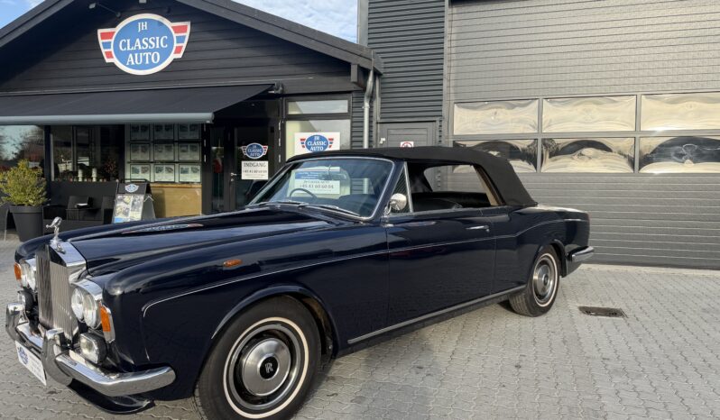 Rolls-Royce Corniche Shadow Cabriolet full