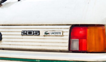 Peugeot 205 1,4 XR Lacoste full
