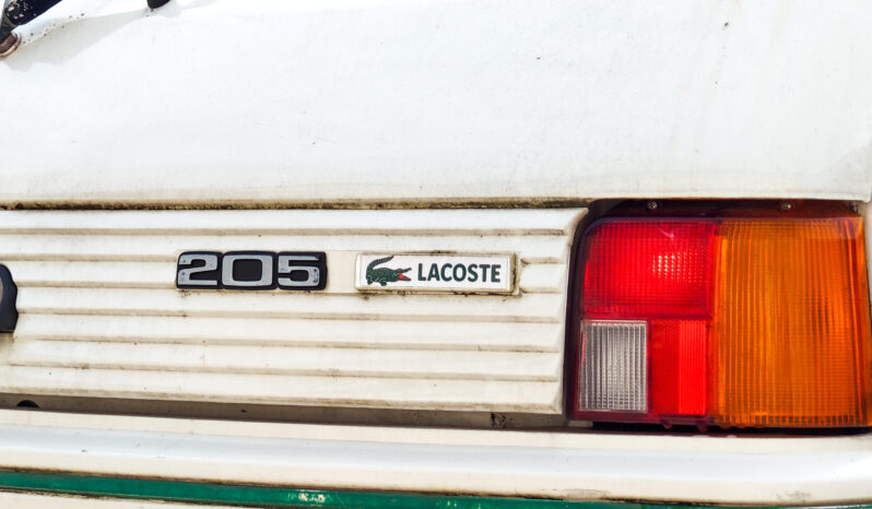 Peugeot 205 1,4 XR Lacoste full