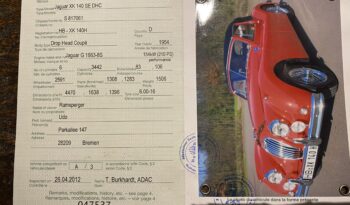 Jaguar XK XK140 DHC full