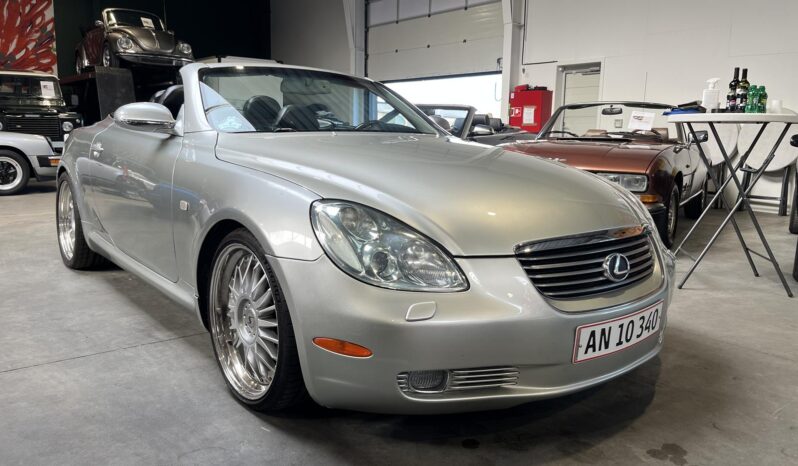 Lexus SC 400 SC 430 4,3 V8 Cabriolet NY SKARP PRIS full