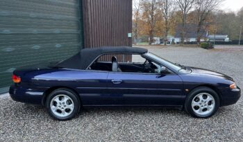 Chrysler Stratus 2,5 LX Convertible full