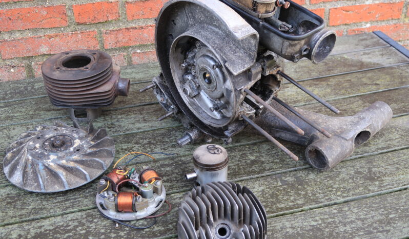 Motor Vespa Vespa 150 motorblok 4-gear. full