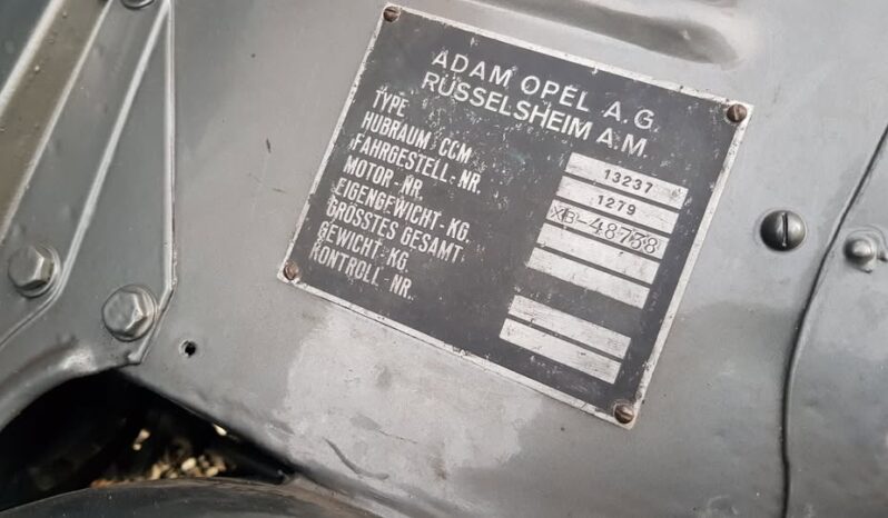 Opel Olympia 1,3 Cabriolet full