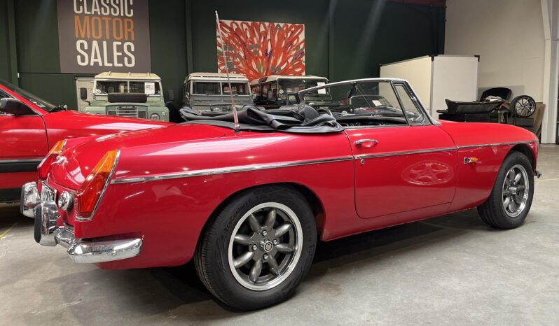 MG MGB 1,8 Cabriolet full