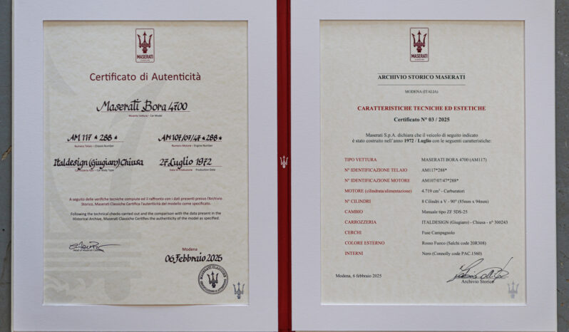 Maserati Bora 4700 full