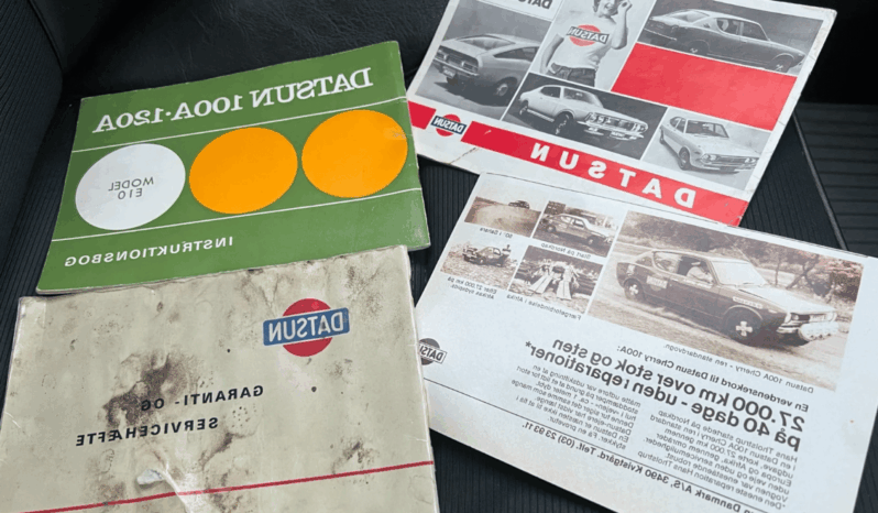 Datsun Fairlady 100A 1,2 full