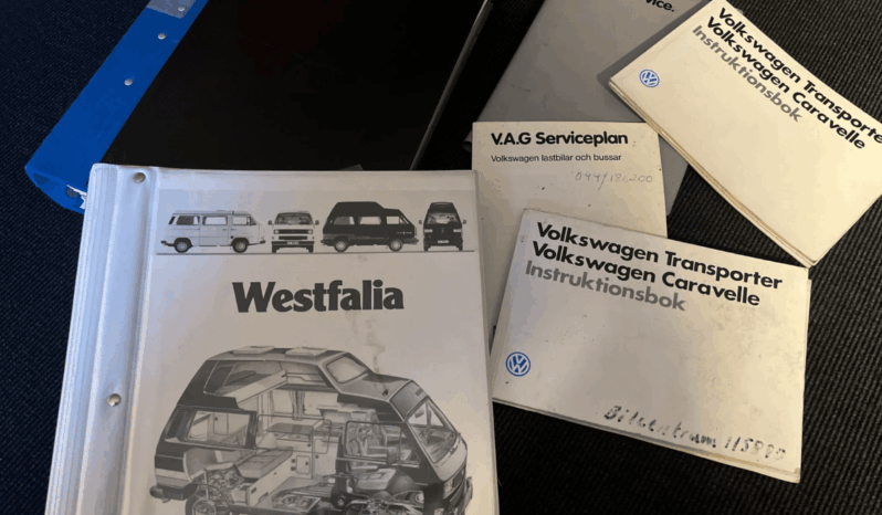 VW T3 2,1 Westfalia full