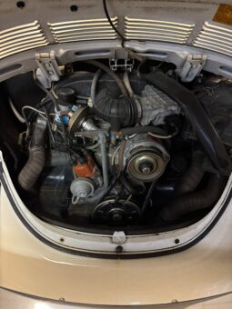 VW Bobbel 1303 Cabriolet Trible White full