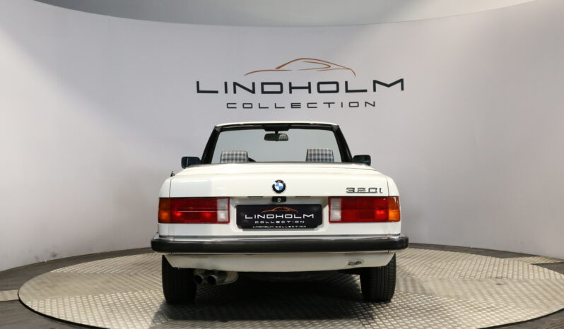 BMW 3-serie E30 320i Cabriolet full