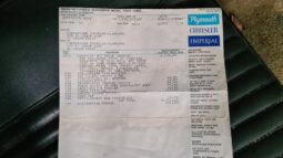 Chrysler 300M 300 Coupe 440 Cui V8 full