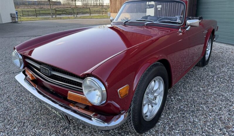 Triumph TR6 2,5 cabriolet full