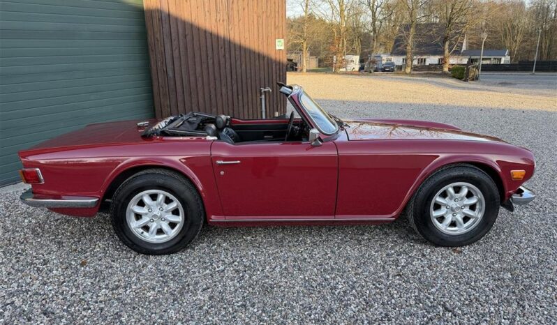 Triumph TR6 2,5 cabriolet full