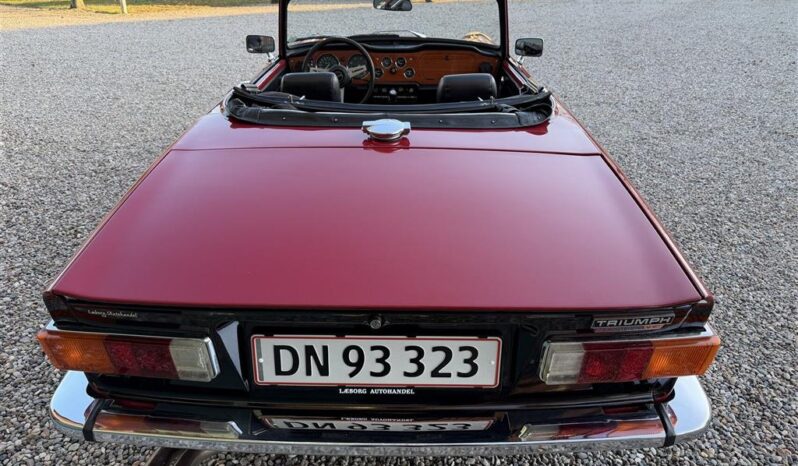Triumph TR6 2,5 cabriolet full
