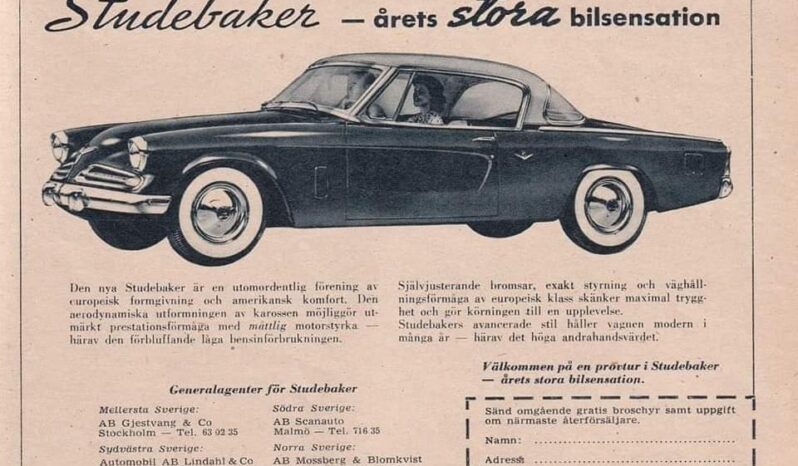 Studebaker Øvrige Champion Starlight coupe full