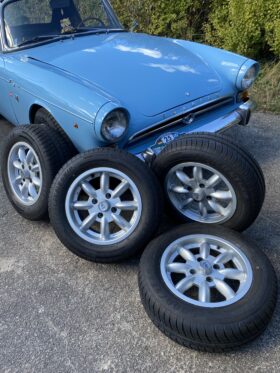 Sunbeam / Talbot Dæk/fælge Minator alufælge / GoodYear dæk