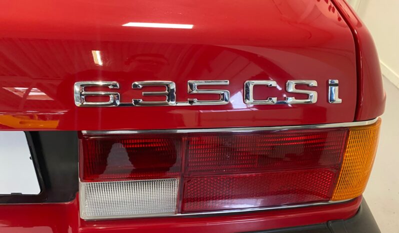 BMW 6-serie E24 635 CSi full