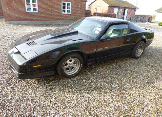 Pontiac Trans Am T_tops full