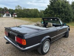 BMW 3-serie E30 325i Cabriolet full