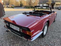 Triumph TR6 2,5 cabriolet full