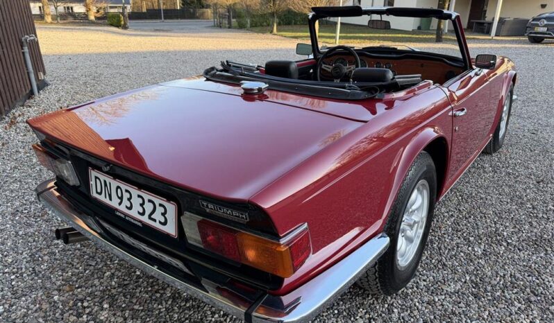 Triumph TR6 2,5 cabriolet full