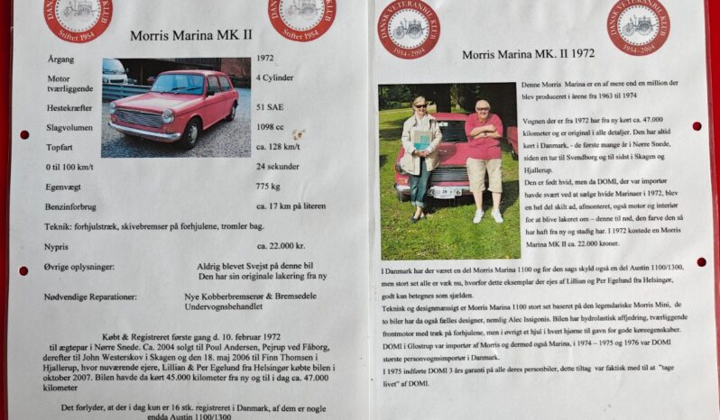 Morris Marina 1100 full